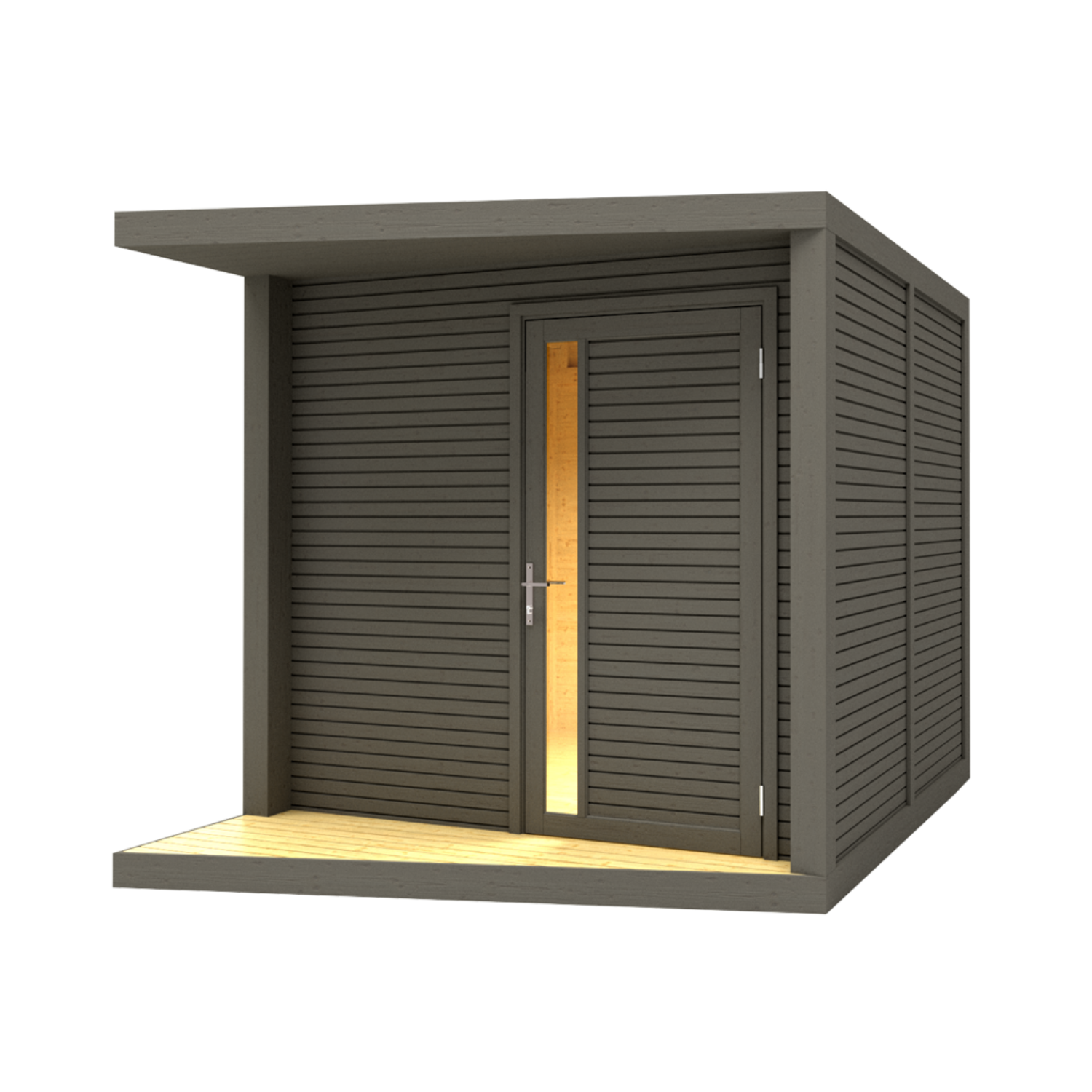 Abri de jardin moderne NERIS Anthracite – 7,1m² 3
