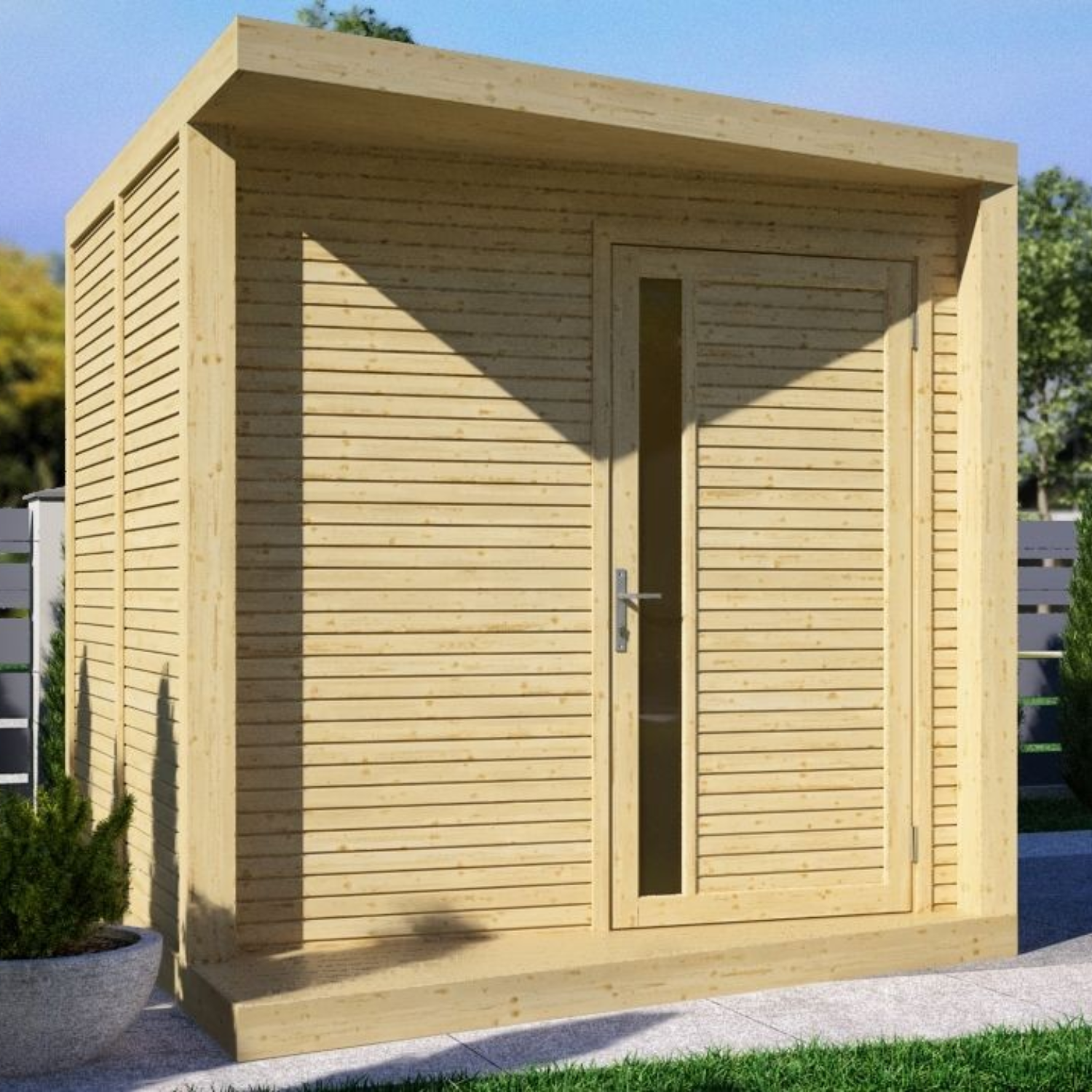 Abri de jardin NERIS – Design contemporain 237x297cm