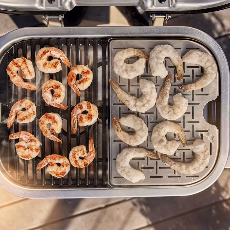Barbecue électrique Lumin et support avec pieds 3
