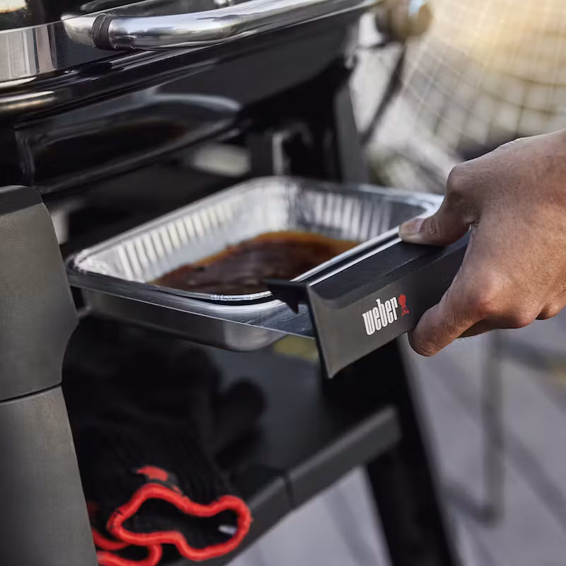Barbecue électrique Lumin et support avec pieds 4