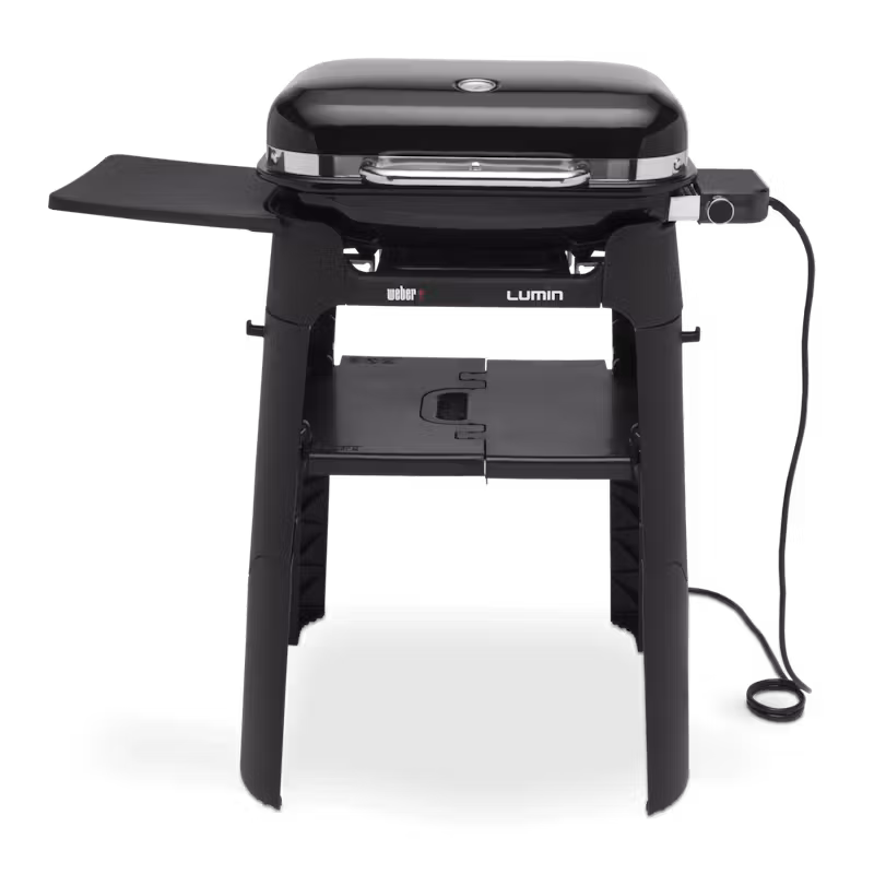 Barbecue électrique Lumin et support avec pieds
