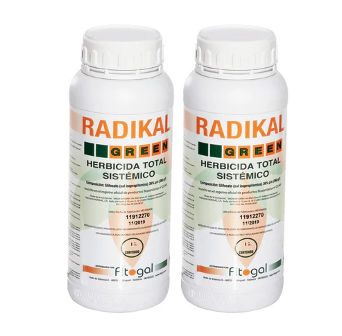 Herbicide Radikal Professionnel 2x1L tous jardins