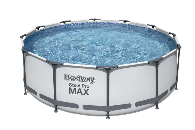 Piscine hors-sol STEEL PRO BESTWAY, Diam.4,57 m x H. 1,22 m 2