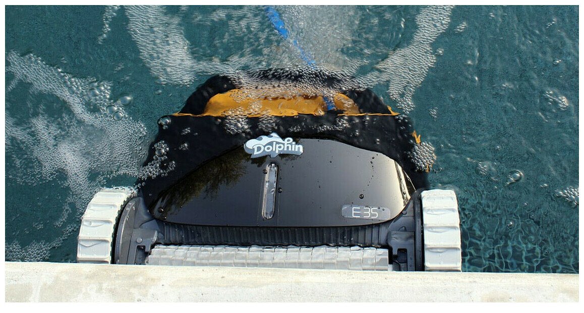 Robot piscine Dolphin E35 avec chariot 4