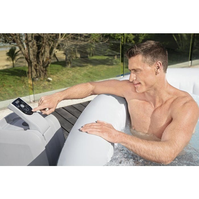Spa gonflable carré 6 places– Ibiza Airjet – Bestway 2