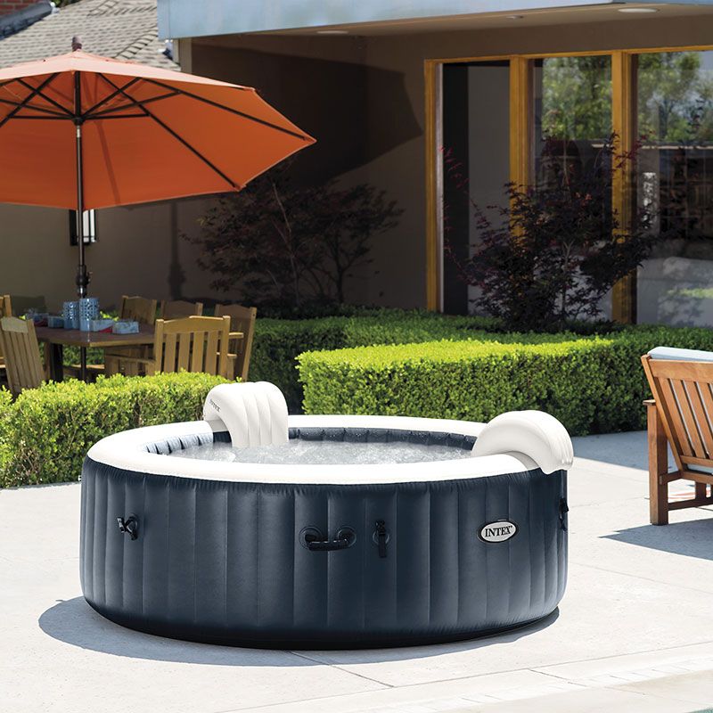 Spa Intex Pure Spa Blue Navy bulles 4 places luxe 4